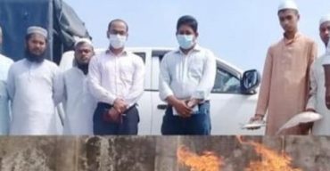 গলাচিপায় ৩ হাজার মিটার কারেন্ট জাল জব্দ ও অগ্নি সংযোগ