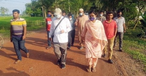 অবশেষে কালীগঞ্জের সেই ১৯ কোটি টাকার সড়ক তদন্ত করলেন কর্মকর্তারা