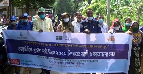 ঝিনাইদহে আন্তর্জাতিক গ্রামীণ নারী দিবস পালিত