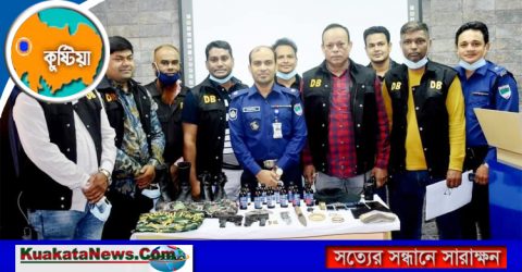 কুষ্টিয়ায় আন্তঃজেলা ডাকাত দলের তিন সদস্য আটক