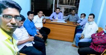 ঝালকাঠি রিপোর্টার্স ইউনিটির শোক সভা