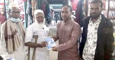 পৌর কাউন্সিলর হিসেবে দোয়া চেয়ে প্রচারনা শুরু করেছেন সাংবাদিক বিপু