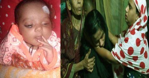 বাগেরহাটে চুরি হওয়া সেই শিশুর লাশ মিলল পুকুরে