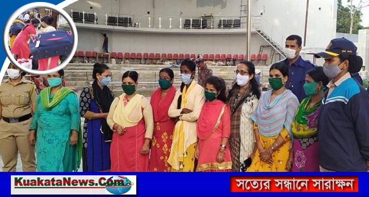 ভারতে পাচার হওয়া আট নারীকে বাংলাদেশে ফেরত