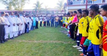 ঝিনাইদহের ত্রিমোহনীতে উদ্বোধনী খেলায় কালিগঞ্জ জয়ী