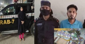 কোটি টাকা-ইয়াবাসহ রোহিঙ্গা দম্পতি গ্রেফতার