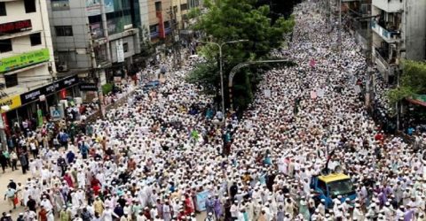 বাংলাদেশে ফ্রান্সের দূতাবাস বন্ধের দাবি হেফাজতের