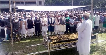 কলাপাড়ায় ইউনিয়ন আ’লীগের সভাপতি ও চেয়ারম্যান সালাম শিকদারের জানাজা সম্পান্ন