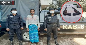 খুলনায় র‌্যাবের অভিযান অবৈধ অস্ত্রসহ কুখ্যাত সন্ত্রাসী ফকির গ্রেফতার