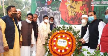 যশোরের শার্শা ও বেনাপোলে যথাযথ মর্যাদায় বিজয় দিবস পালিত