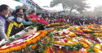 মহান বিজয় দিবসে যুবলীগের শ্রদ্ধা নিবেদন