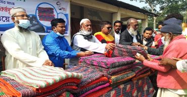 কলাপাড়ায় শীতার্থ দুই শতাধীক পরিবারের পাশে দাড়িয়েছে পাথওয়ের