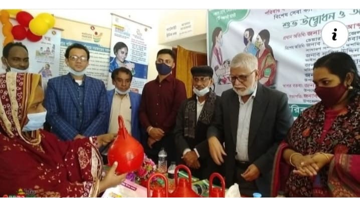 দশমিনায় কৈশোর স্বাস্থ্যসেবা কর্নারের উদ্বোধন