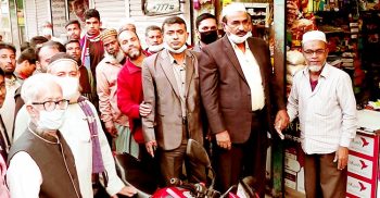 নলছিটি পৌরসভা নির্বাচন মেয়র প্রার্থী এসকেন্দার আলী খানের গণসংযোগ