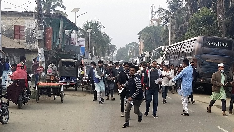 কুয়াকাটা পৌর নির্বাচন- প্রতীক বরাদ্বের পর প্রচারণায় ধানের শীষ