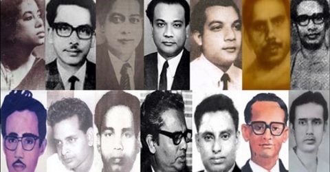 আজ ১৪ ডিসেম্বর শহীদ বুদ্ধিজীবী দিবস