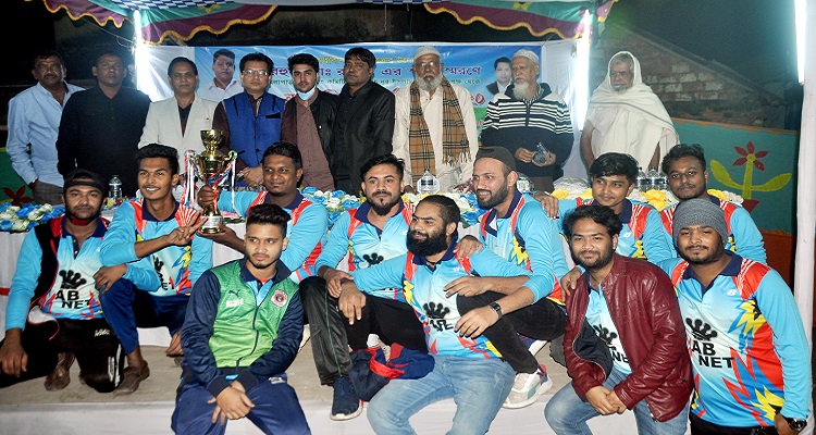 অগ্নিবীনা ক্রীড়াচক্রের উদ্যোগে ডে-নাইট ক্রিকেট টুর্ণামেন্টে এবিনেটের জয়