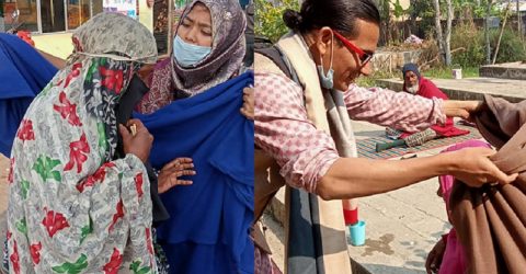 প্রতিষ্ঠা বার্ষিকীতে খাদ্য ও শীতবস্ত্র প্রদানে নতুনধারা