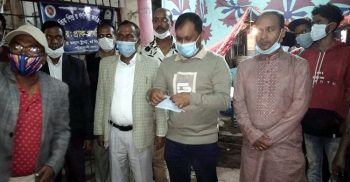 কলাপাড়ায় রাস মেলায় ‘নো মাস্ক  নো এন্ট্রি’