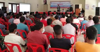 নওগাঁর আত্রাইয়ে হরিজন সম্প্রদায়ের প্রতি সমাজের দৃষ্টিভঙ্গী পরিবর্তনের নিমিত্তে সচেতনতা মূলক কর্মশালা