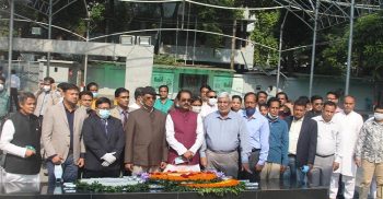 বঙ্গবন্ধু পরিষদ এর নব-গঠিত কেন্দ্রীয় পরিচালনা পর্ষদের শ্রদ্ধা নিবেদন