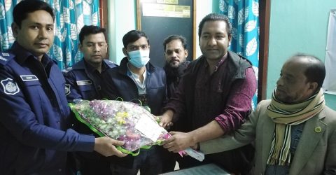 আত্রাই সাংবাদিকদের সাথে নবাগত ওসির মতবিনিময় সভা