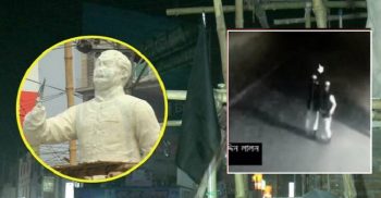 বঙ্গবন্ধুর ভাস্কর্য ভাঙচুর ঘটনায় ২ মাদ্রাসাছাত্র গ্রেপ্তার