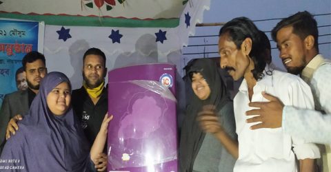 মোক্তার হোসেন ফাউন্ডেশনের ফুটবল টুর্নামেন্টের ফাইনাল খেলা সম্পন্ন