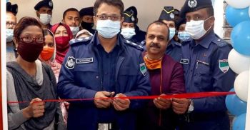 ঝিনাইদহ সদর থানার সেবার মান বৃদ্ধিতে হেল্প ডেস্ক’র উদ্বোধন
