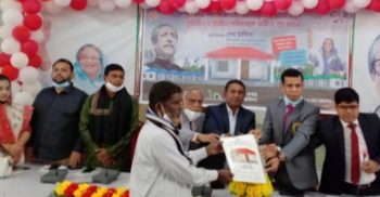 গলাচিপায় ঘর পেল ৩৯৩ পরিবার