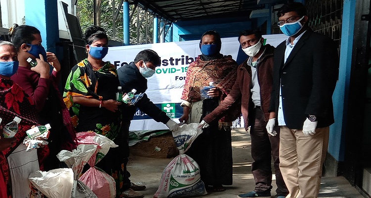 মৌলভীবাজারে দুস্থ হিজড়া ও লিঙ্গ বৈচিত্র্য জনগোষ্ঠীর মাঝে ত্রাণ ও স্বাস্থ্য সুরক্ষা সামগ্রী বিতরণ