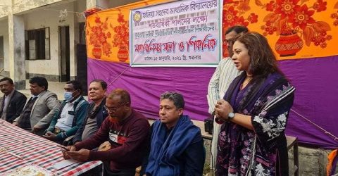 ঐতিহ্যবাহী ফলিয়া সহদেব বিদ্যালয়ের শতবার্ষিকী উদযাপন উপলক্ষে মতবিনিময় সভা
