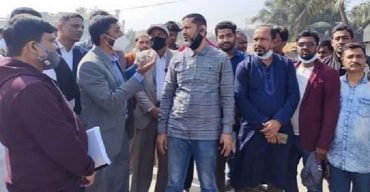 গলাচিপায় রামনাবাদ নদীর উপরে প্রস্তাবিত ব্রিজের জায়গা পরিদর্শনে: এমপি শাহজাদা