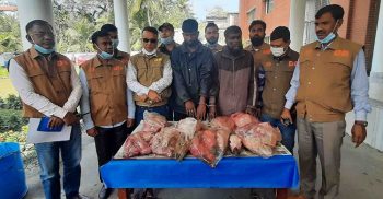 বাগেরহাটের রামপালে হরিণের মাংসসহ বাবা-ছেলে আটক