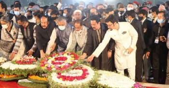 ভাষা শহীদদের প্রতি জাতীয় পার্টির বিনম্র শ্রদ্ধা