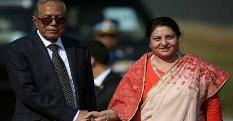 ঢাকায় পৌছেছেন নেপালের প্রেসিডেন্ট