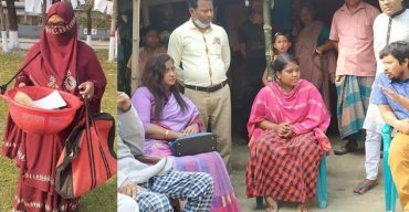 চিকিৎসক হতে চায় বোরকা পরে বাদাম বিক্রি করা লতা