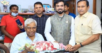 চুয়াডাঙ্গায় এম.এ.রাজ্জাক খান রাজকে সংবর্ধনা দিল এলাকাবাসী