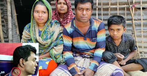 নছিমন চালক দবির কেবল সন্তানদের জন্য বাঁচতে চান