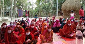 গলাচিপায় মহিলাদের ক্ষমতায়ন বিষয়ক উঠান বৈঠকে: আশিষ কুমার