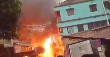 ঝিকরগাছা বাজারে ভয়াবহ অগ্নিকান্ড