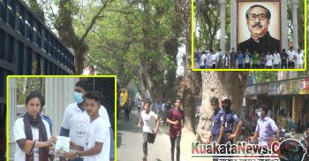 শার্শা উপজেলায় বঙ্গবন্ধু ম্যারাথনের দৌড় প্রতিযোগীতা অনুষ্ঠিত