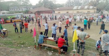 কলাপাড়ায় শুরু হয়েছে ভলিবল টু’র্না’মেন্ট