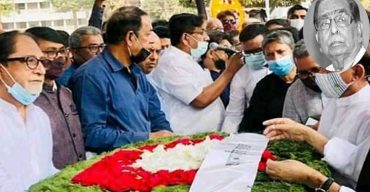 বনানী কবরস্থানে চিরনিদ্রায় শায়িত হলেন এইচ টি ইমাম