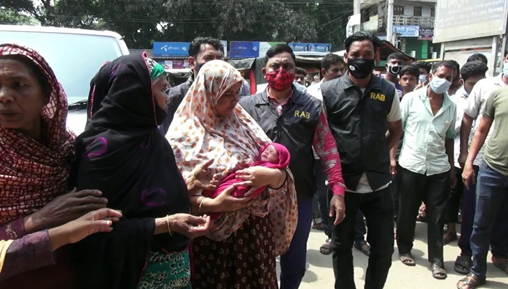 ১৬ ঘণ্টা পর চুরি হওয়া নবজাতক উদ্ধার, আটক ১
