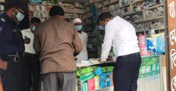 গলাচিপায় মাস্ক ব্যবহার না করায় ৮ জনকে জরিমানা
