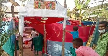 বিয়ে বাড়িতে মাংস কম দেয়াকে কেন্দ্র করে দুই গ্রুপের সংঘর্ষে আহত-১০