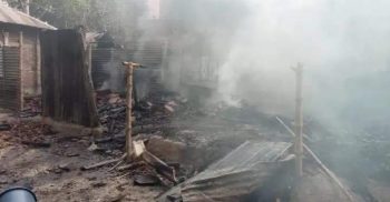 শার্শায় গোয়াল ঘরে আগুন, সর্বস্বান্ত মকবুল