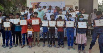 ঝিনাইদহে মাসব্যাপী সাঁতার প্রশিক্ষণ সমাপনী ও পুরস্কার বিতরণ