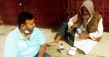 এবারো ছিন্নমূল মানুষের পাশে সাংবাদিক ফয়সাল